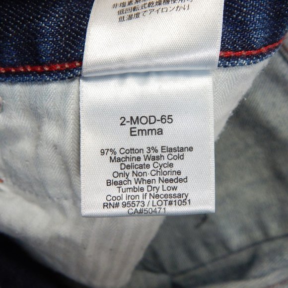 Paper Denim & Cloth Mid Rise Flare Dark Wash Jeans Women's Size 28 - Picture 9 of 9